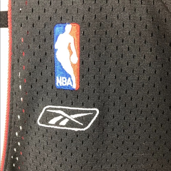 Shaquille O’Neal Shaq Miami Heat Authentic Reebok Black NBA Jersey XL +2 Length - Picture 6 of 11